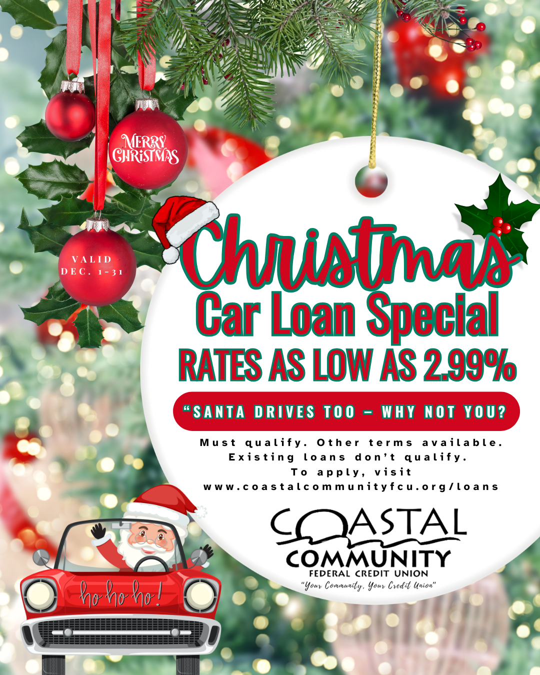 Christmas Car Loan Special