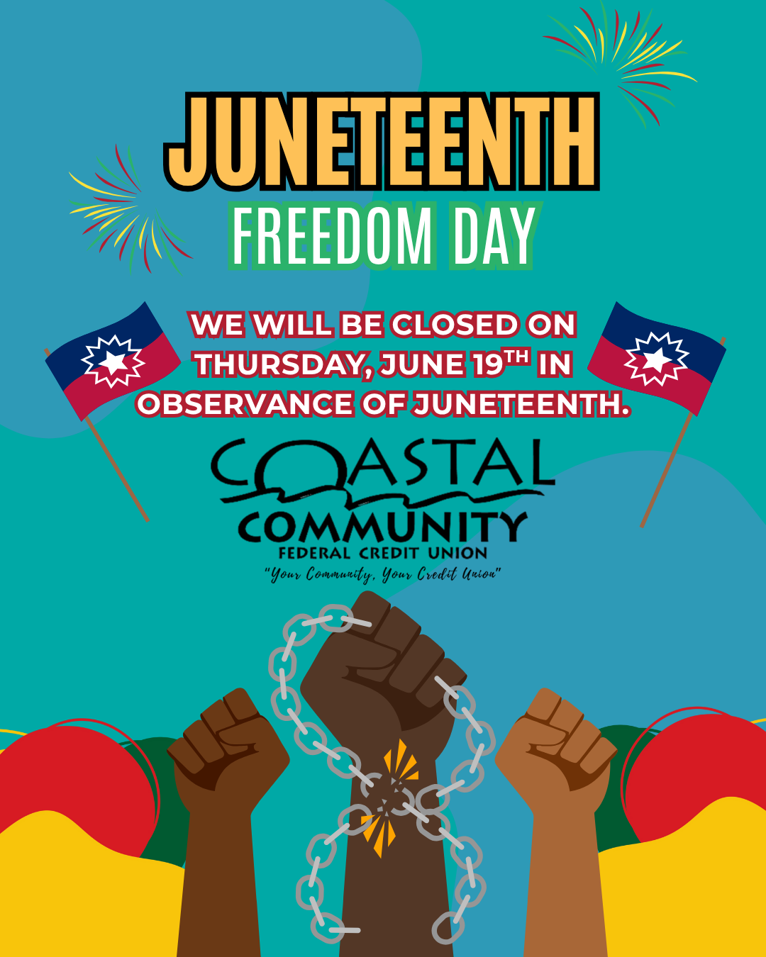 Juneteenth closing notice